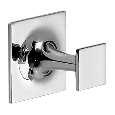 Immagine di Gedy Wizard Appendiabiti da Parete, Misure: 4, 9X4,6 CM, Appendi Abiti in Ottone e Cromall, Fiitura cromata, Fissabile con bioadesivo 3m, Design R&amp;S, 2 Anni di Garanzia, Unica