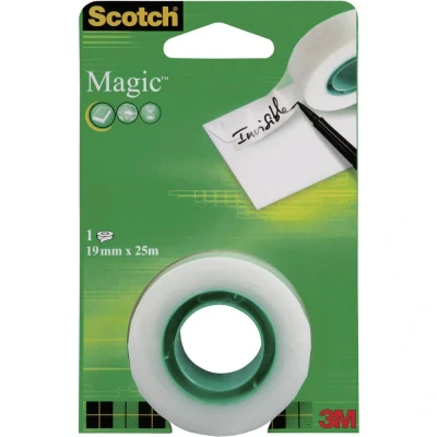 Immagine di Scotch FT 5100 4921 4 8 1925R Nastro adesivo Scotch® Magic™ 810 Trasparente (L x L) 25 m 19 mm 1 pz.