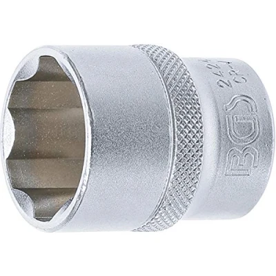 Immagine di BGS 2424 Inserto per chiave a bussola Super Lock 12,5 mm (1/2&quot;) SW 24 profilo ondulato acciaio CV