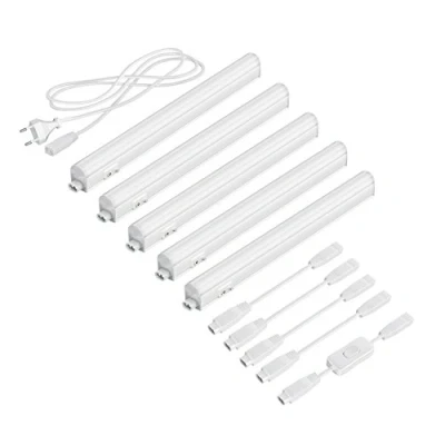Immagine di Parlat LED luci sottopensile Rigel, ogni 31,3cm, con interruttore, 445lm, bianco, set di 5