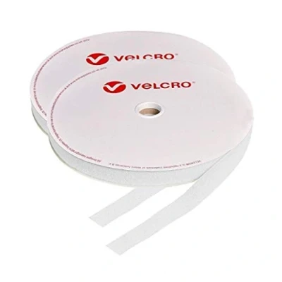 Immagine di Velcro® Nastro autoadesivo, 20 mm, colore: bianco, 10 m