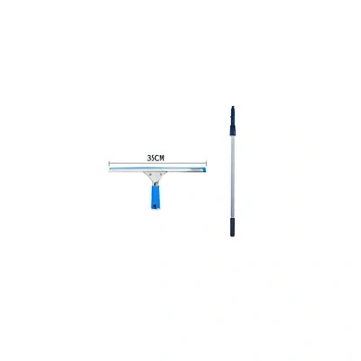 Immagine di REYG Lavavetri Manuale con ，Manico Telescopico Tergivetro Estensibile ，1.2m,1.2m+35cm