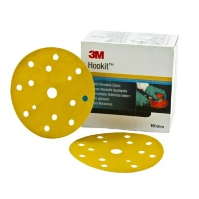 Immagine di 3M Hookit 255P+ 50445 Serie di dischi abrasivi, Levigatrice eccentrica 150 P120