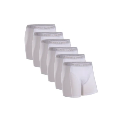 Immagine di Danish Endurance 6 PACK Classic Boxer, Uomo, Taglia: Large, White