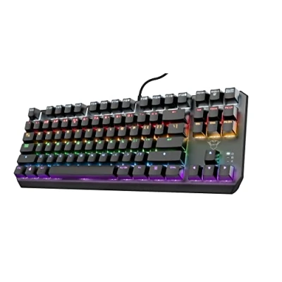 Immagine di TRUST GXT 834 CALLAZ TKL TECLADO MECÁNICO GAMING INGLÃ‰S NEGRO