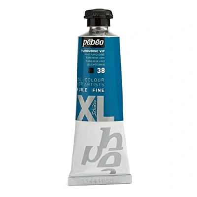 Immagine di PEBEO Huile XL 37ml Olio, Turchese Luminoso, 37 ml (Confezione da 1), unità