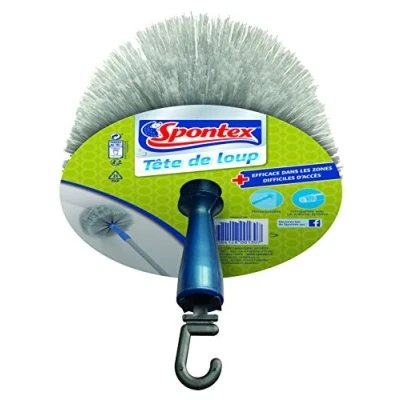 Immagine di SPONTEX 1 testa di lupo Fibre morbide Rimozione della polvere pratica ed efficace Ideale per aree difficili da raggiungere