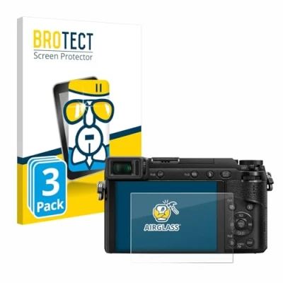 Immagine di brotect Pellicola Protettiva Vetro per Panasonic Lumix DMC GX80 Protezione Schermo (3 Pezzi) [Durezza Estrema 9H, Chiaro]