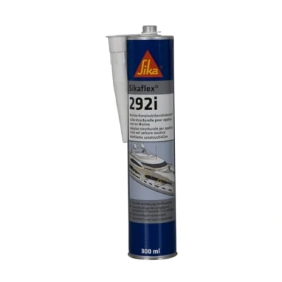 Immagine di Sika Sikaflex 292i, Bianco Adesivo multiuso Per applicazioni in ambito nautico, giunti strutturali, ecc. Resistente a forti vibrazioni 300ml