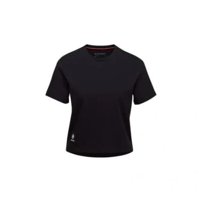 Immagine di Mammut Massone Cropped Patch Tshirt basic, Donna, Taglia: XL, Black