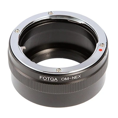 Immagine di Fotga Anello adattatore per obiettivo Olympus OM Mount su Sony Alpha E fotocamera A7 A7R A7S A7II A7RII A7SII A6500 A6300 A6000 A5100 A5000 A3000 NEX 7 6 5 5N 5T VG10