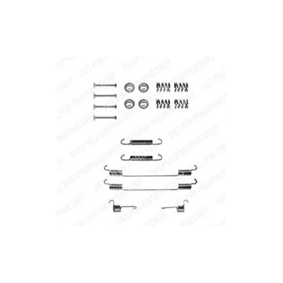 Immagine di DELPHI LY1122 Kit accessori, Ganasce freno FIAT: Strada Pick up, ALFA ROMEO: 146, 145
