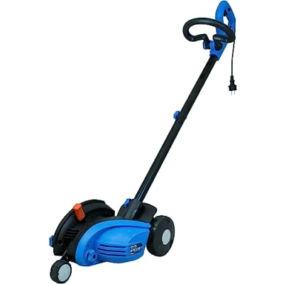 Immagine di Güde Tagliabordi GRKS 1400 (1200 W, profondità di taglio regolabile in 3 posizioni ( 13/ 25/ 38 mm), diametro lama 19 cm, numero giri del motore: 4700 1/min, manico aggiuntivo regolabile), cavo