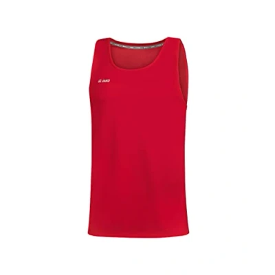 Immagine di JAKO Canotta Unisex per Bambini Run 2.0, Bambini, Canotta, 6075, Colore: Rosso, 164