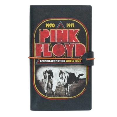 Immagine di Grupo Erik: Taccuino da viaggio Pink Floyd Travel Journal in pelle sintentica con 2 quaderni, porta tessere e tasca espandibile, 19,6 x 12 cm, Gadget
