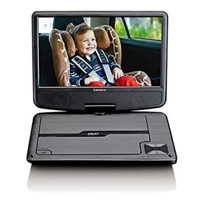 Immagine di Lenco DVP 901BK lettore DVD/Blu Ray portatile Portable DVD player Da tavolo Nero 22,9 cm (9&quot;)