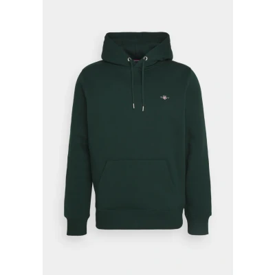 Immagine di GANT Shield Hoodie Felpa con cappuccio, Uomo, Taglia: 4XL, Tartan green