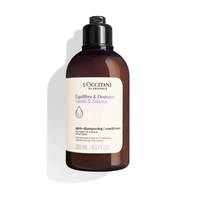 Immagine di L&#039;OCCITANE Gentle &amp; Balance Conditioner 250ml Silicone Sulfate Free Vegan 96% Readily Biodegradable Enriched with Essential Oils Luxury Clean Beauty Hair Care for All Types