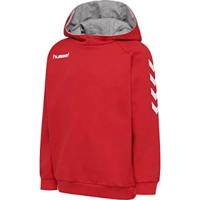 Immagine di Hummel Hmlgo Felpa con cappuccio per bambini, Taglia: 128, True red