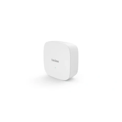 Immagine di Tedee Bridge per serratura elettronica, Facile da aggiornare, Controllo via Bluetooth, WLAN consente di aprire e chiudere remoto, iPhone &amp; Android, Smart Home (EU plug)