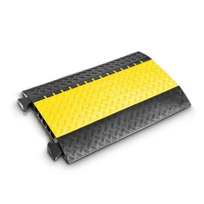 Immagine di DEFENDER by Adam Hall Ponte passacavi 85300 Termoplastico poliuretano TPU Nero, Giallo Numero canali: 5 870 mm Contenuto: 1 pz.