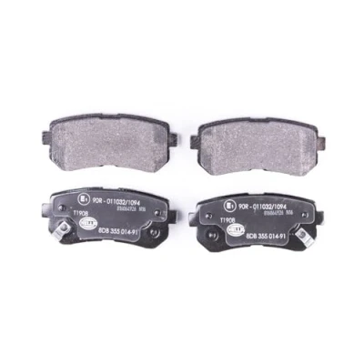 Immagine di HELLA 8DB 355 014 911 Kit pastiglie freno con segnalatore acustico usura accessori HYUNDAI: ix20, i20 I Hatchback