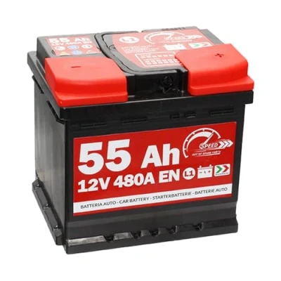 Immagine di BATTERIA AUTO ORIGINALE SPEED BY SMC CODICE 7903430 L155 12V 55AH 480A EN CON POLO POSITIVO A DESTRA