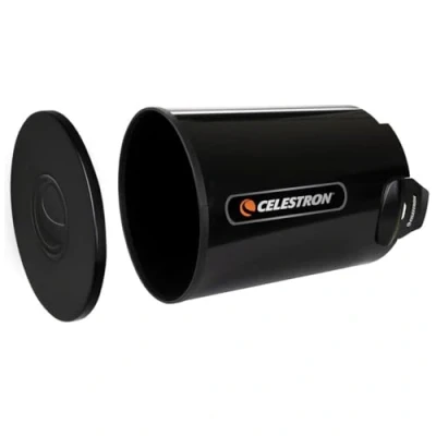 Immagine di Celestron 94021 Dew Shield con copertura, prevenzione della condensa in alluminio per telescopio, si adatta a un telescopio 8&quot; Schmidt Cassegrain, EdgeHD e RASA