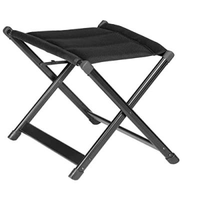 Immagine di Brunner 0404073N.C09 Aravel 3D Standalone Footrest, Poggiapiedi Autoportante con Telaio in Alluminio e Materiale Full 3D, Colore Nero, Portata 100 kg