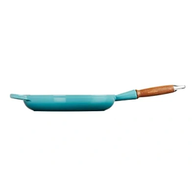 Immagine di Le Creuset Frying Pan Signature Caribbean Blue ø 28 cm / 2.6 Liter enamelled non stick coating