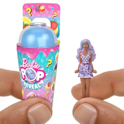 Immagine di Bambole mini Barbieland Pop reveal,1 contenitore,1 accessorio,1 figure a sorpresa,Mattel 1 pezzo casuale Eta 4+