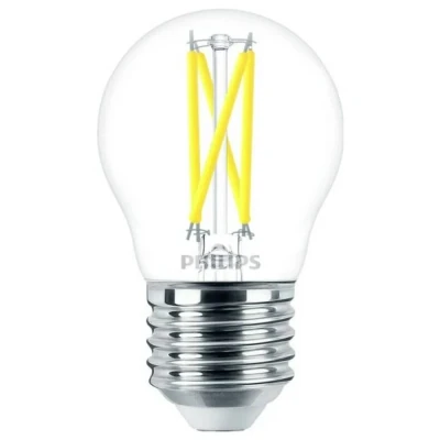 Immagine di Signify 44939800 Lampada ad incandescenza ERP D (A G) E27 Forma di bulbo 2.5 W Bianco caldo (Ø x L) 45 mm 78 1 pz.
