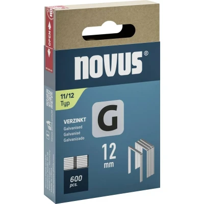 Immagine di Graffette tipo 11 600 pz. Novus 042 0798 Dimensioni (L x L) 12 mm 10.6