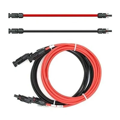 Immagine di solartronics Cavo di prolunga su entrambi i lati, spina solare, rosso/nero, 4 mm², con 2 x 6 m