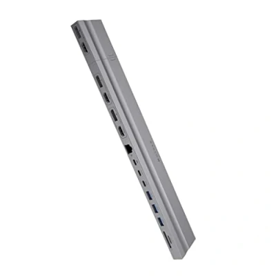 Immagine di HYPER Notebook Dockingstation HD156 GL Adatto per marchio: universale Alimentazione USB C®, lettore di schede integrato