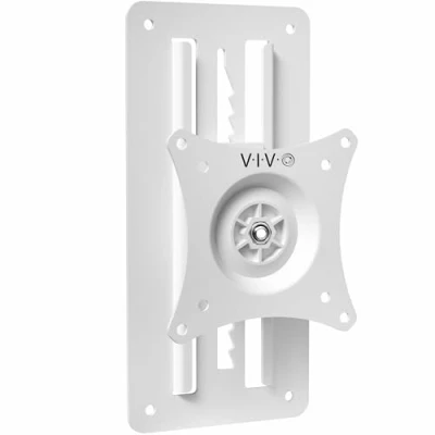 Immagine di VIVO MOUNT VW01AW Supporto da parete articolato per monitor singolo 17&quot; a 32&quot;, regolabile in altezza, adatto 1 schermo con VESA max 100 x mm, colore: bianco