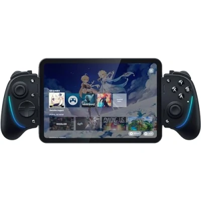 Immagine di Razer Kishi Ultra Controller di Gioco USB C per iPhone, Smartphone Android e iPad Mini (tattile Sensa HD, Chroma RGB, Ricarica passthrough, Tasti Mecha Touch D Pad, Mobile Gaming) Nero