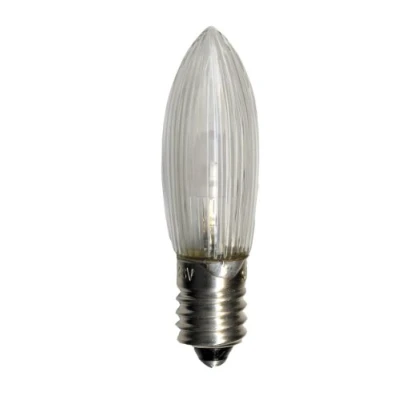Immagine di Best Season 300 70 Universal Lampadina LED sostitutiva, attacco E10, 2100 K, rende come 10 55 V, 0.2 W, trasparente, 7 pezzi