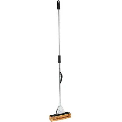 Immagine di Apex Lavapavimenti Squizzo 5 Lame con solida Struttura in metallo cromato, Sistema di Strizzaggio a Leva Spugna speciale 25cm