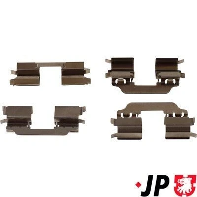 Immagine di JP GROUP 4364003810 Kit accessori, Pastiglia freno RENAULT: Koleos I, Kangoo II / Grand
