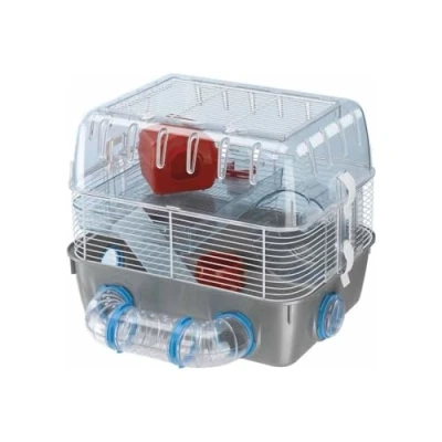 Immagine di Ferplast Gabbia per Criceti COMBI 1 FUN a Due Piani e Modulabile, Accessori Inclusi