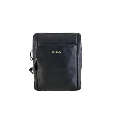 Immagine di Pierre Cardin Borsa Tracolla Uomo in Vera Pelle (Nero)