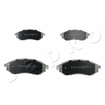 Immagine di JAPKO Kit pastiglie freno Assale anteriore 50115 NISSAN: Qashqai / Qashqai+2 I, NP300 Navara Pick up, Pathfinder 3, INFINITI: EX Hatchback, QX50 I