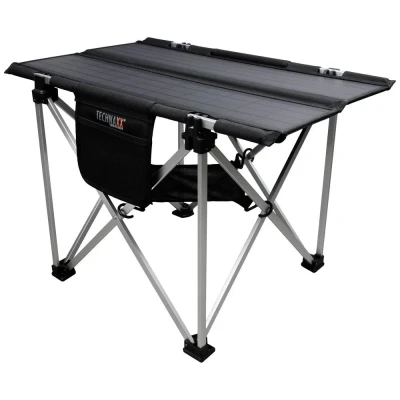 Immagine di Technaxx Campingtisch TX 252 Tavolo da campeggio Nero, Argento 5084 Carico (peso) (max.) 20 kg