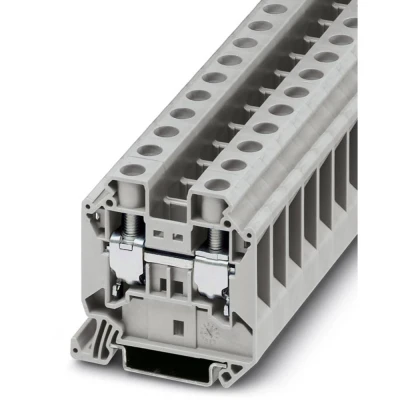 Immagine di Phoenix Contact UT 16 3044199 Morsetto passante componibile Numero Poli (num): 2 1.5 mm² 25 Grigio 50 pz.