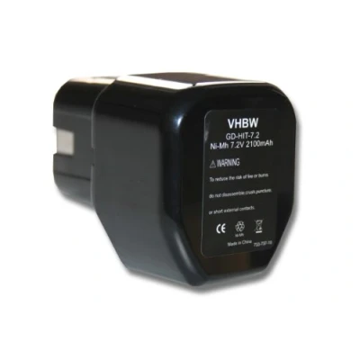 Immagine di vhbw 1x batteria sostituisce Hitachi EB712S, 325292, EB714S per utensile elettrico (2100 mAh, NiMH, 7,2 V)