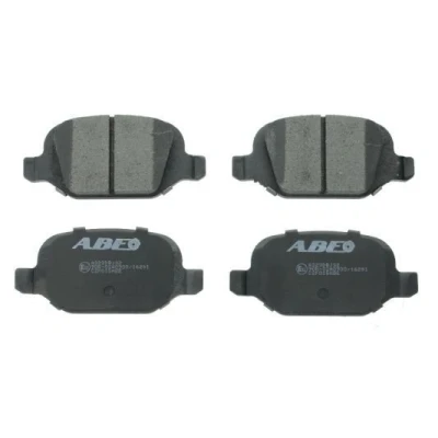 Immagine di ABE C2F015ABE Kit pastiglie freno Assale posteriore con segnalatore acustico usura FIAT: Panda III Hatchback