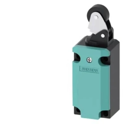Immagine di Siemens 3SE51120CE01 3SE5112 0CE01 Interruttore di posizione 6 A Leva con rotella, in metallo, Rullo plastica IP66, IP67 1 pz.
