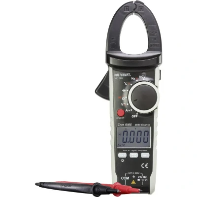 Immagine di VOLTCRAFT VC585 Pinza amperometrica Calibrato (ISO) digitale CAT III 600 V Display (Counts): 4000