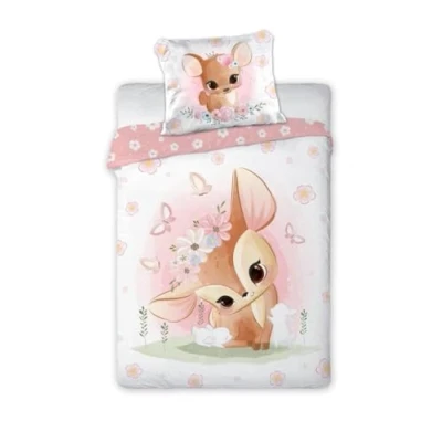 Immagine di Faro Tekstylia Biancheria da letto per bambini, 100 x 135 cm, 100% cotone con marchio Oeko Tex (ehkitz)